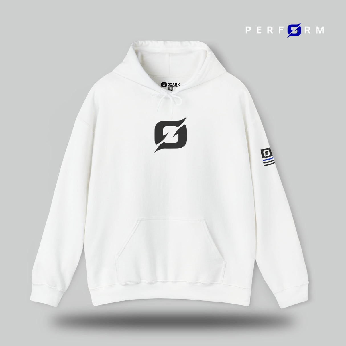 Perform Hooded Sweatshirt (Back the Blue) - Origin Co.