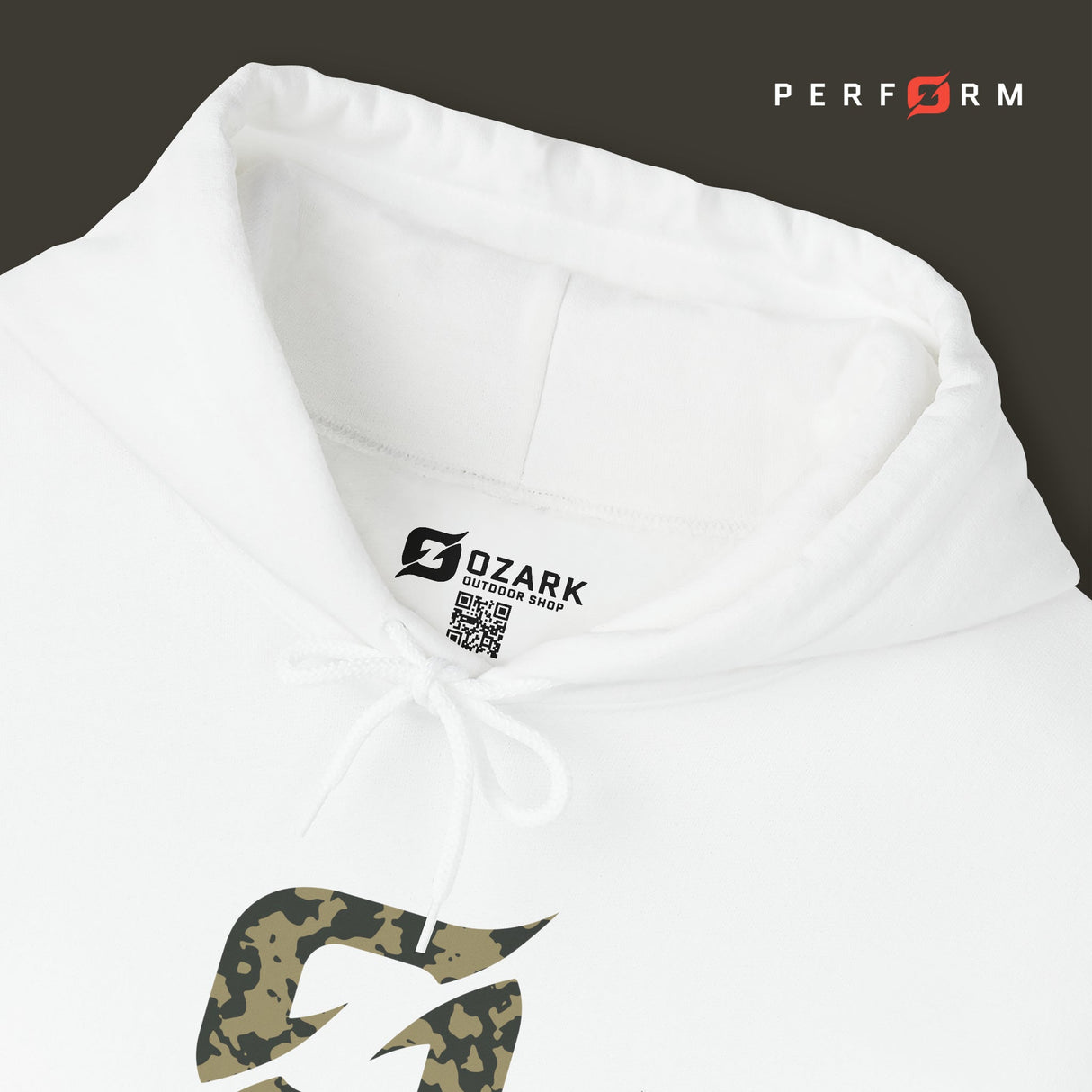 Perform Hooded Sweatshirt (Ghost) - Origin Co.