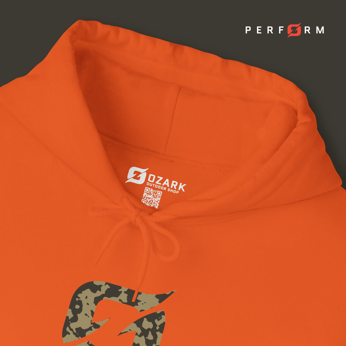 Perform Hooded Sweatshirt (Ghost) - Origin Co.