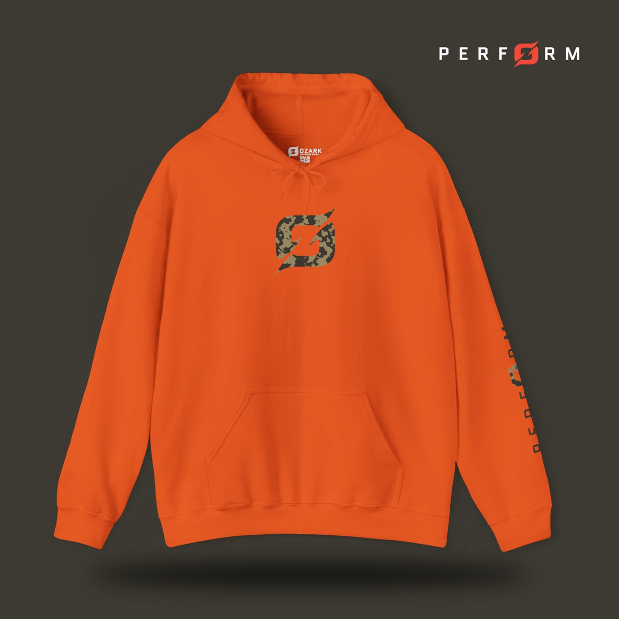 Perform Hooded Sweatshirt (Ghost) - Origin Co.