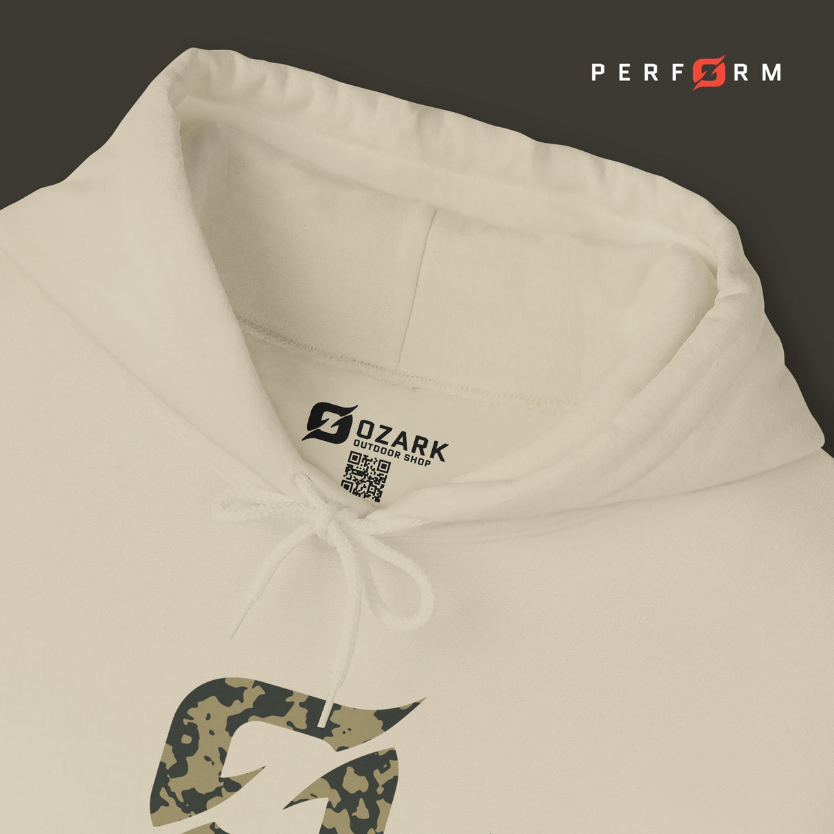 Perform Hooded Sweatshirt (Ghost) - Origin Co.