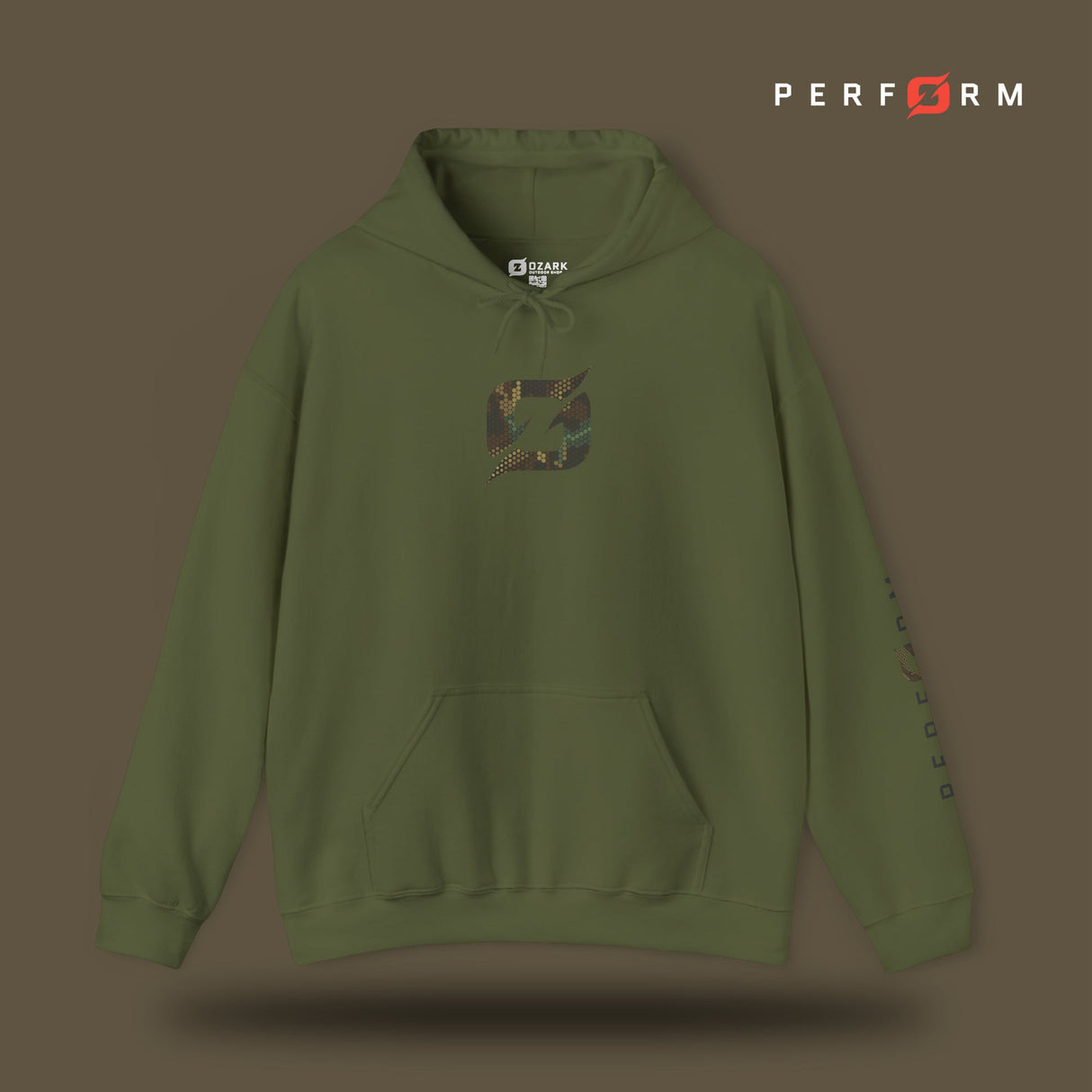 Perform Hooded Sweatshirt (HexaShade) - Origin Co.