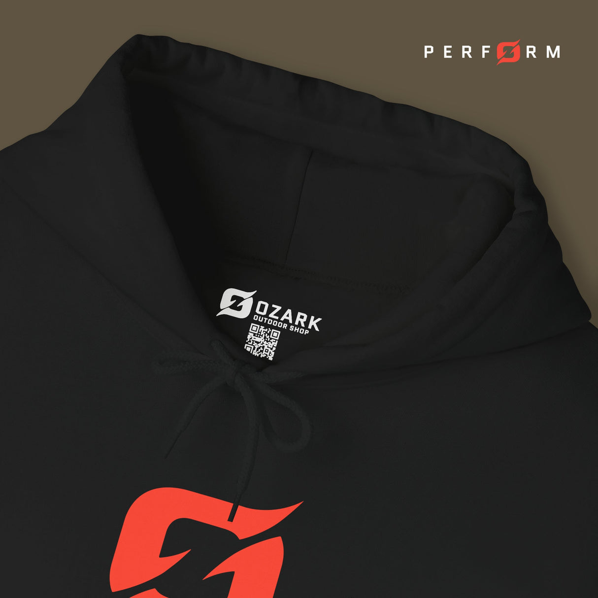 Perform Hooded Sweatshirt (Orange) - Origin Co.