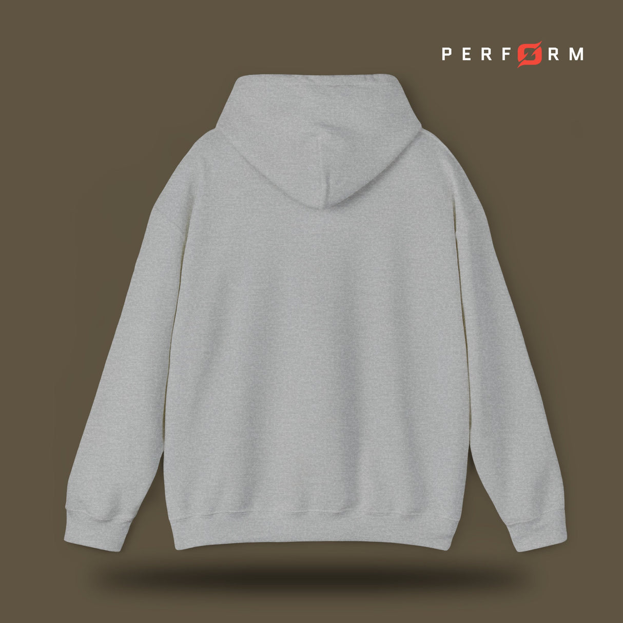Perform Hooded Sweatshirt (Orange) - Origin Co.