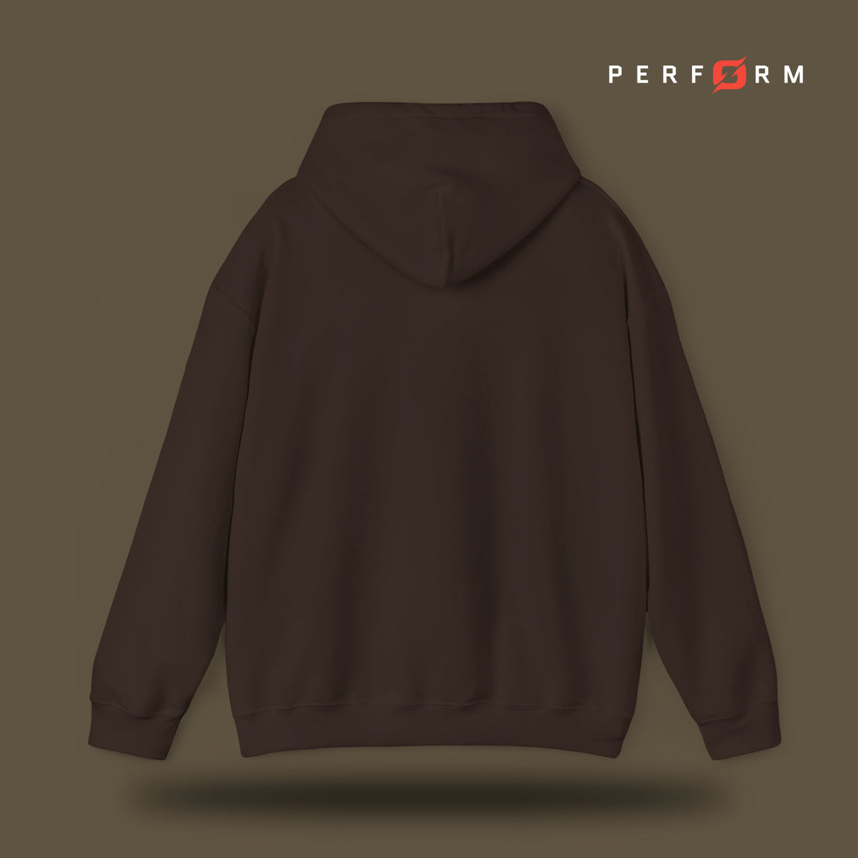 Perform Hooded Sweatshirt (Orange) - Origin Co.