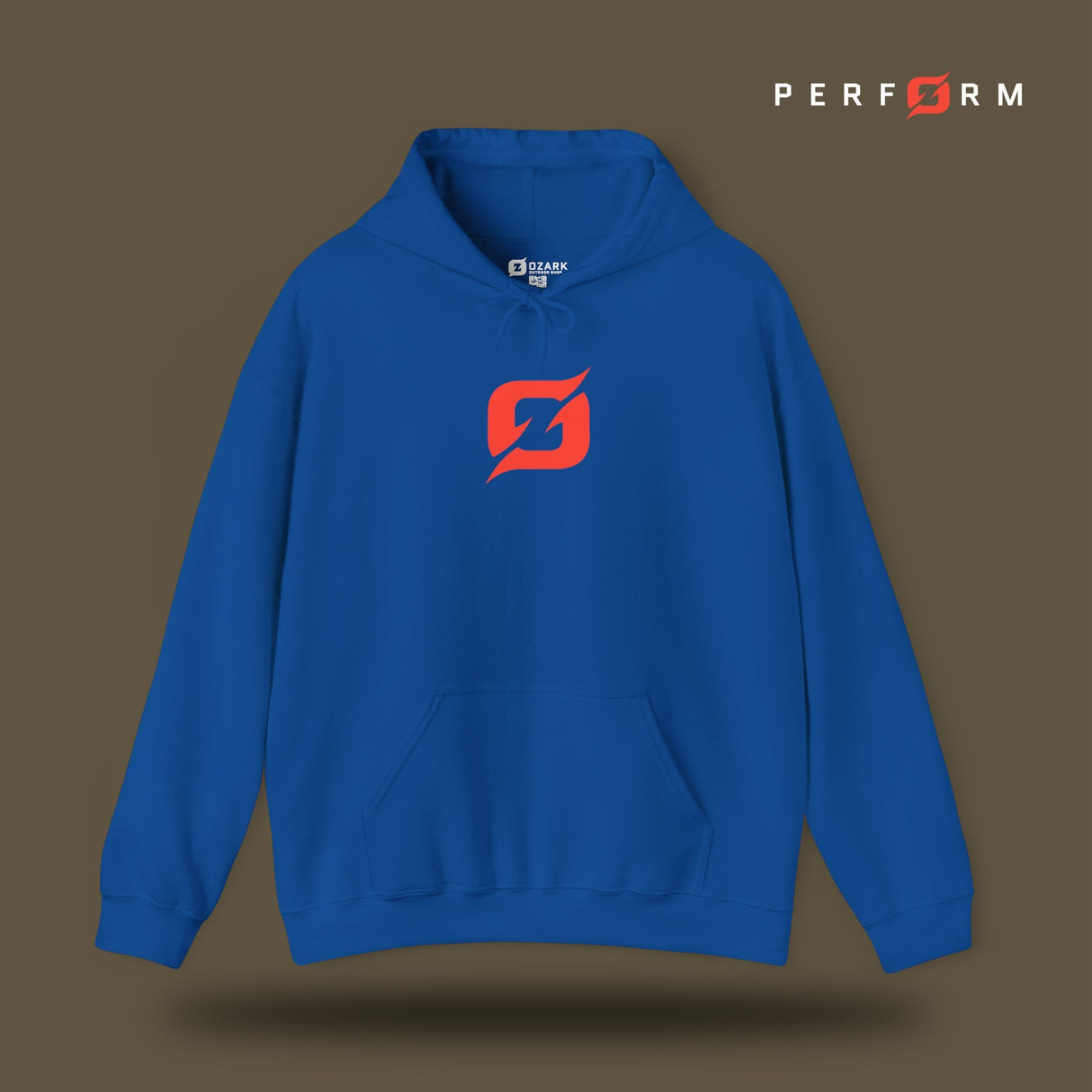 Perform Hooded Sweatshirt (Orange) - Origin Co.