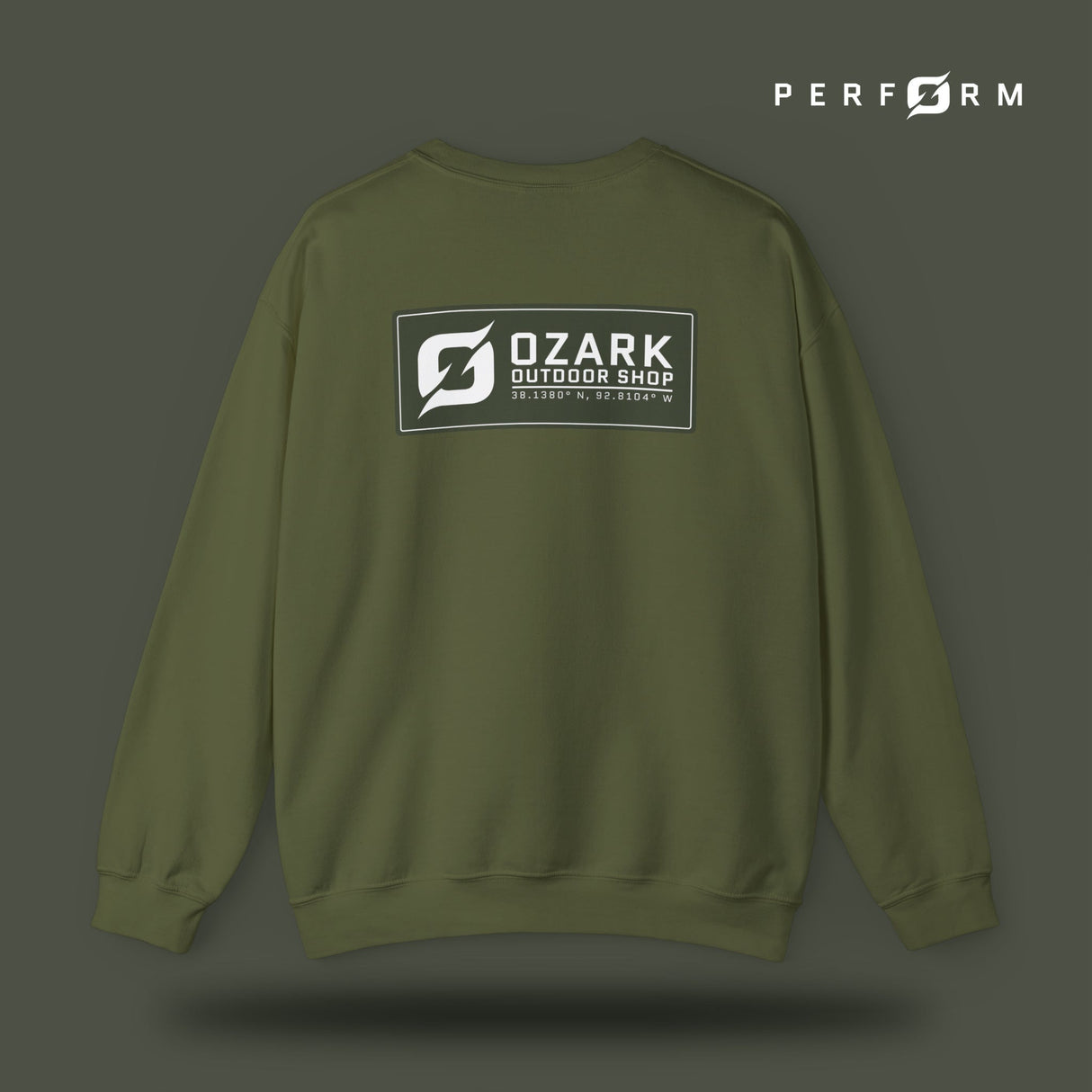 Perform Sweatshirt (Army) - Origin Co.