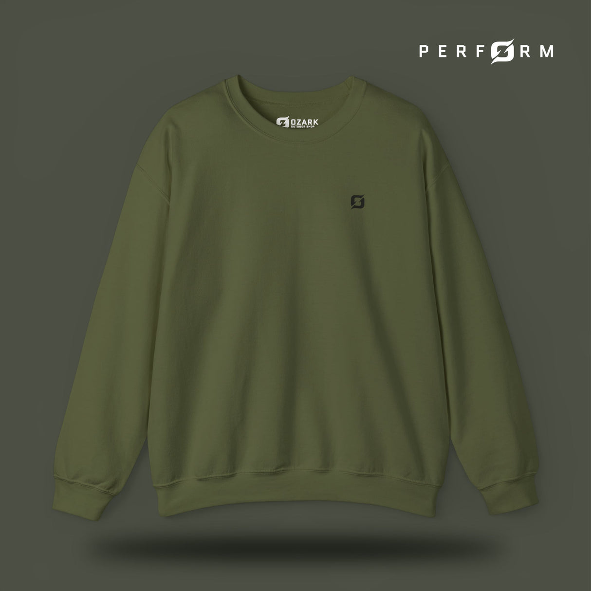 Perform Sweatshirt (Army) - Origin Co.