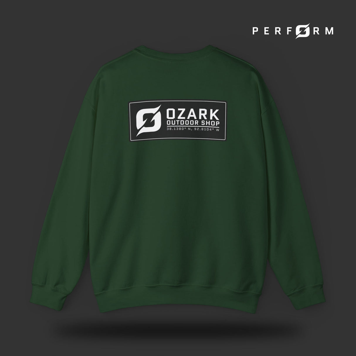 Perform Sweatshirt (Black) - Origin Co.