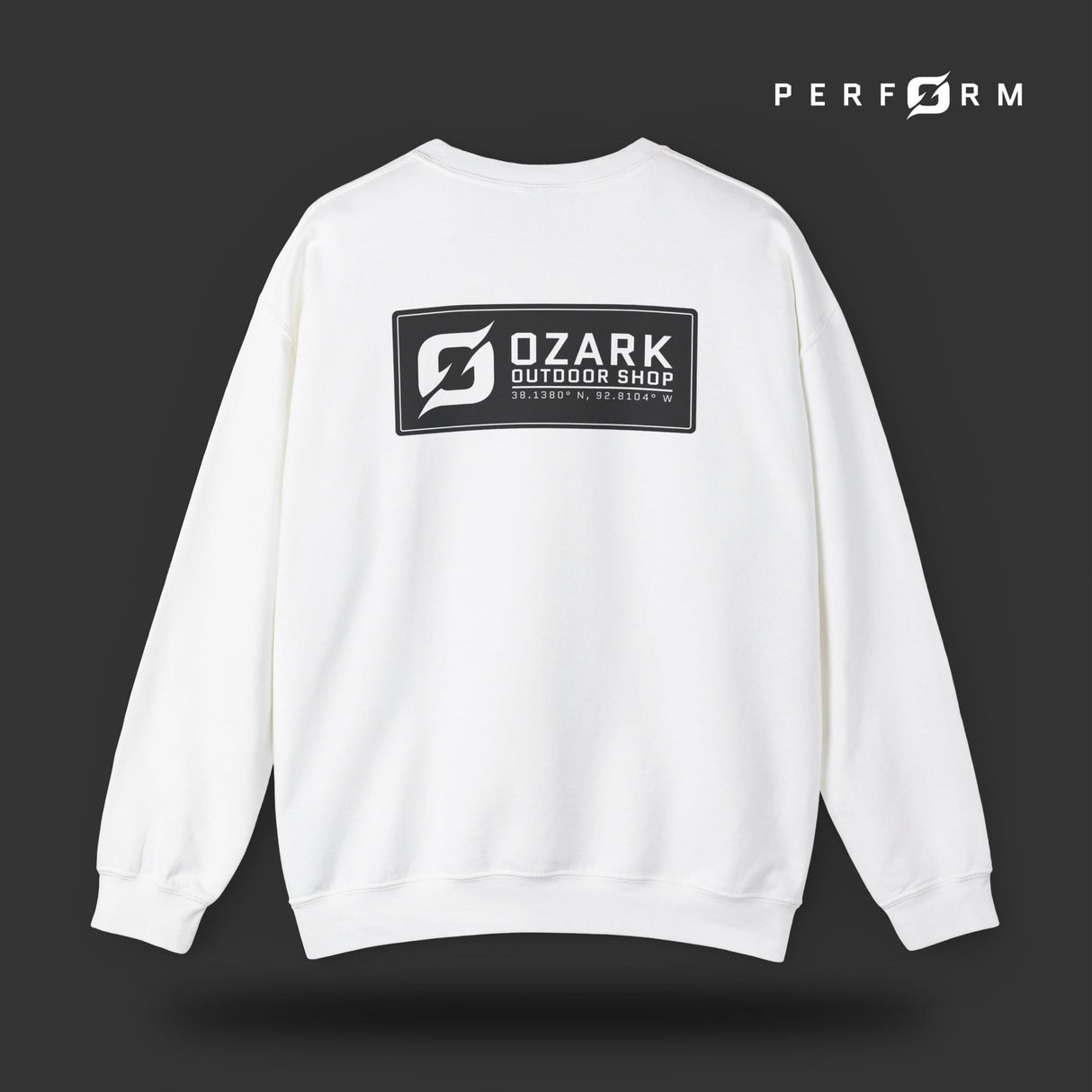 Perform Sweatshirt (Black) - Origin Co.