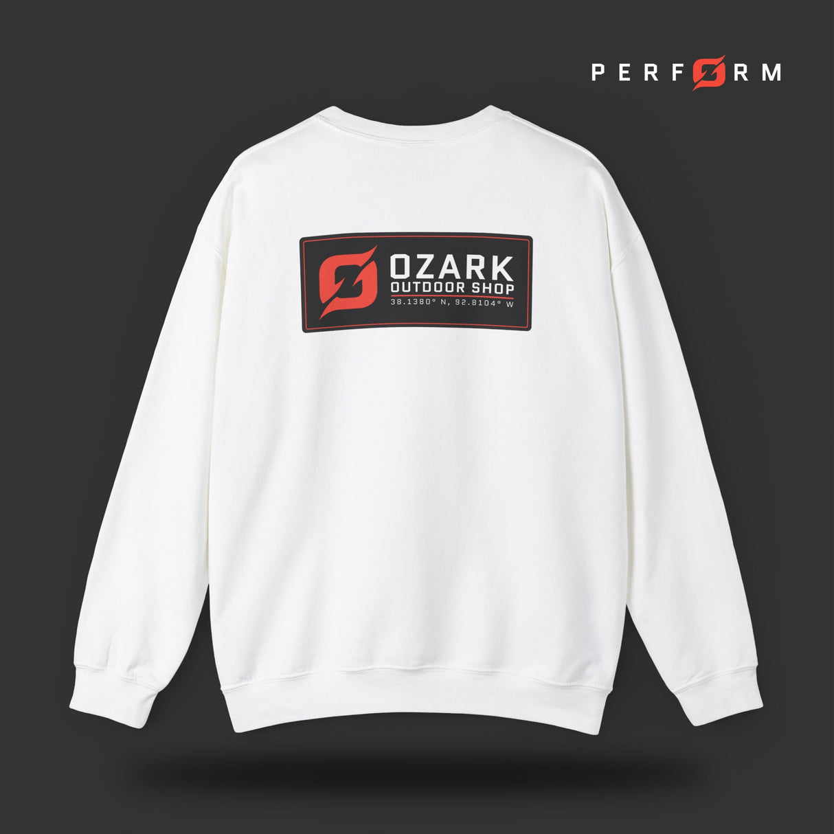 Perform Sweatshirt (Black) - Origin Co.