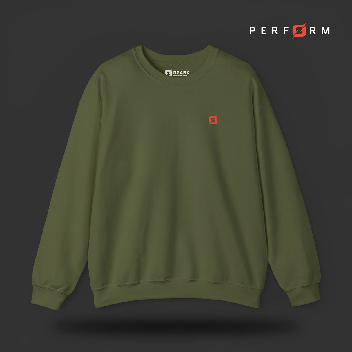 Perform Sweatshirt (Black) - Origin Co.