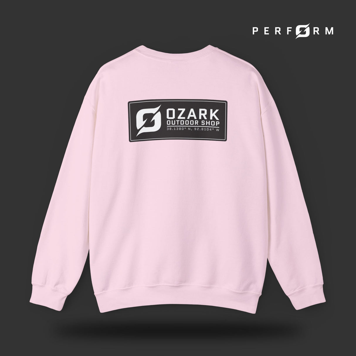 Perform Sweatshirt (Black) - Origin Co.