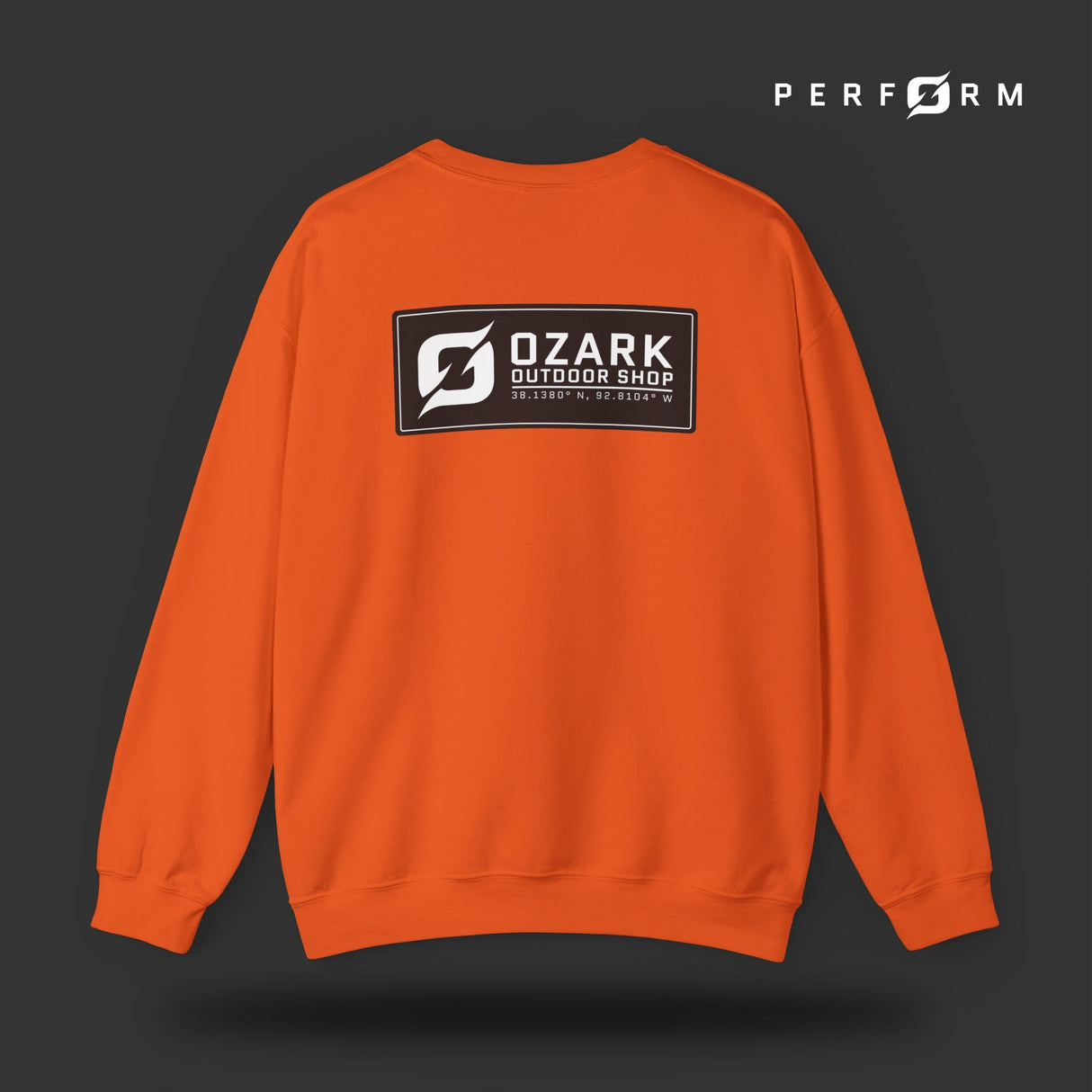 Perform Sweatshirt (Black) - Origin Co.