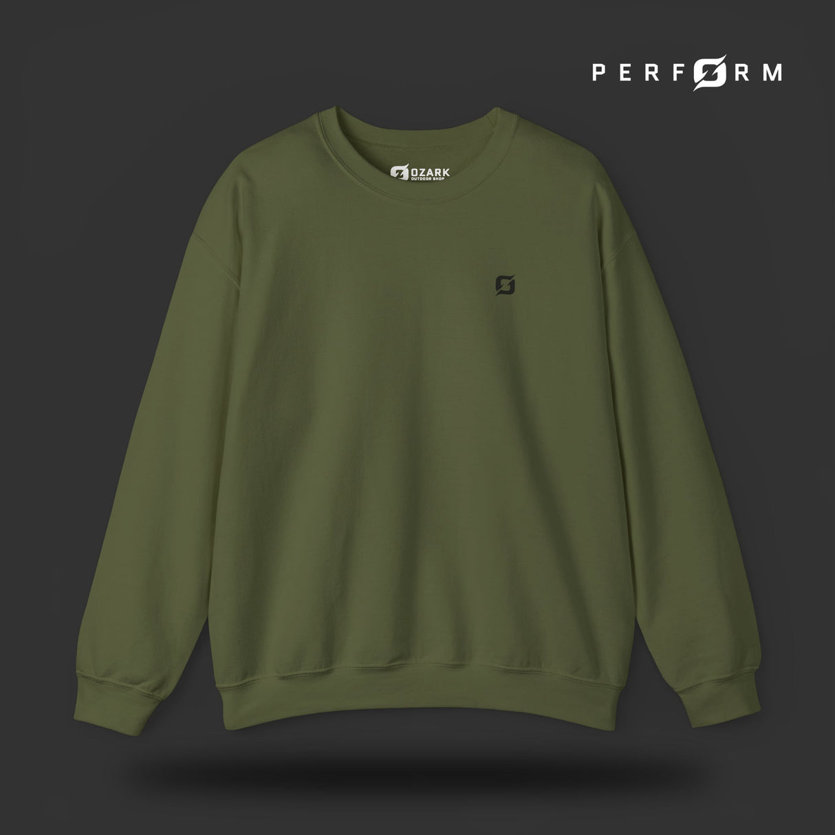 Perform Sweatshirt (Black) - Origin Co.