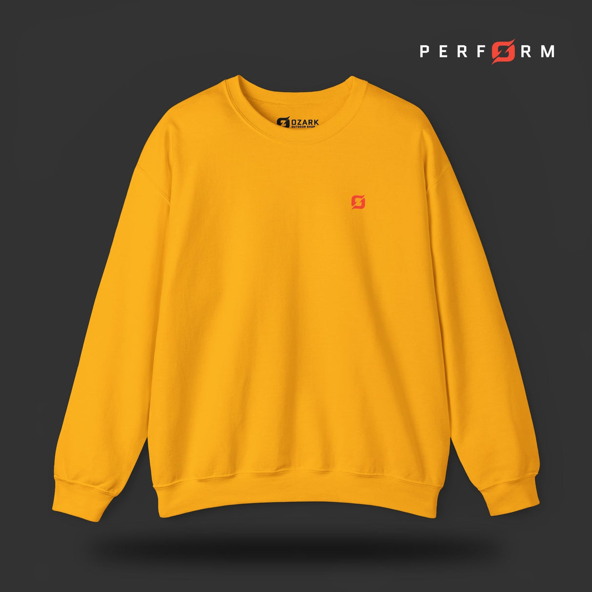 Perform Sweatshirt (Black) - Origin Co.