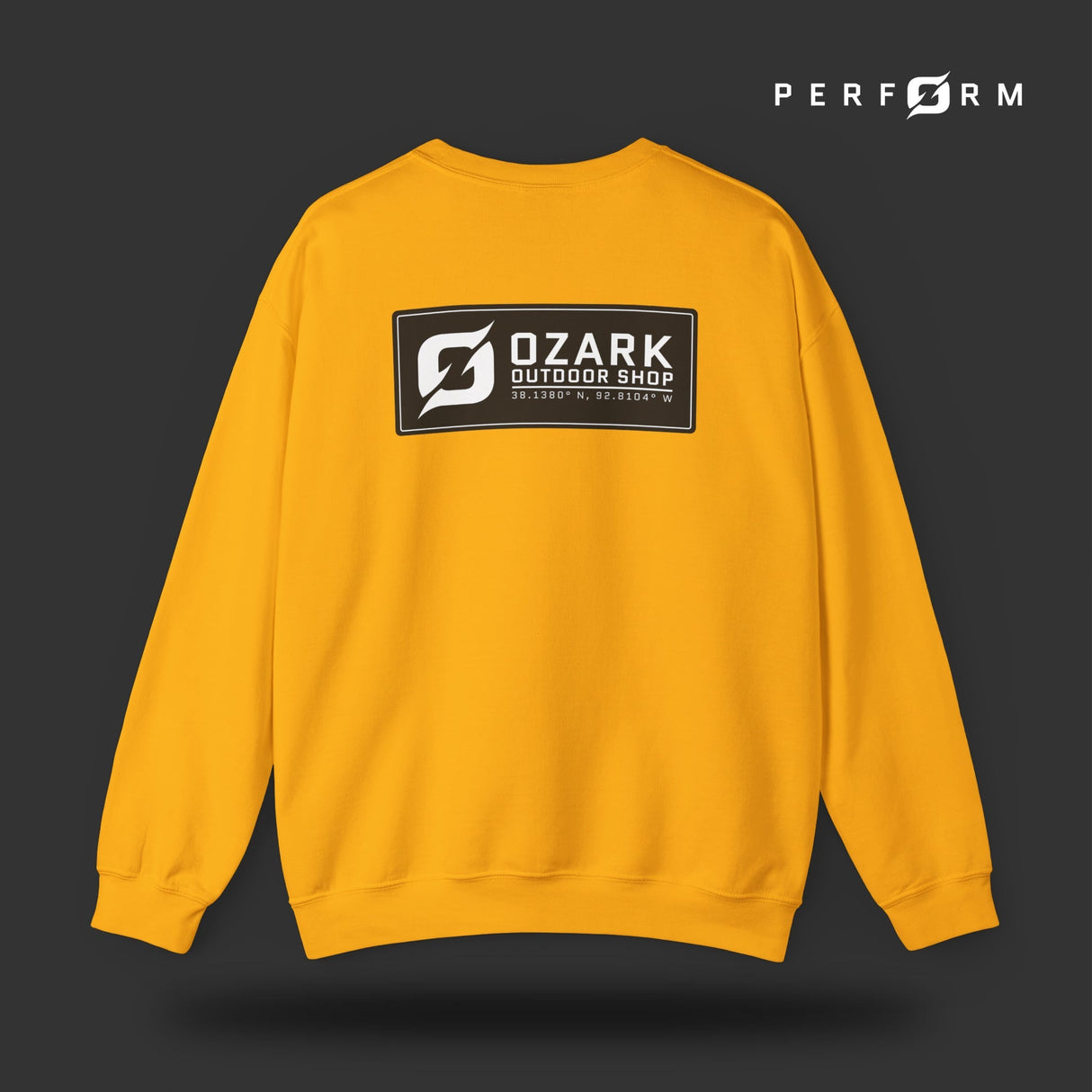 Perform Sweatshirt (Black) - Origin Co.