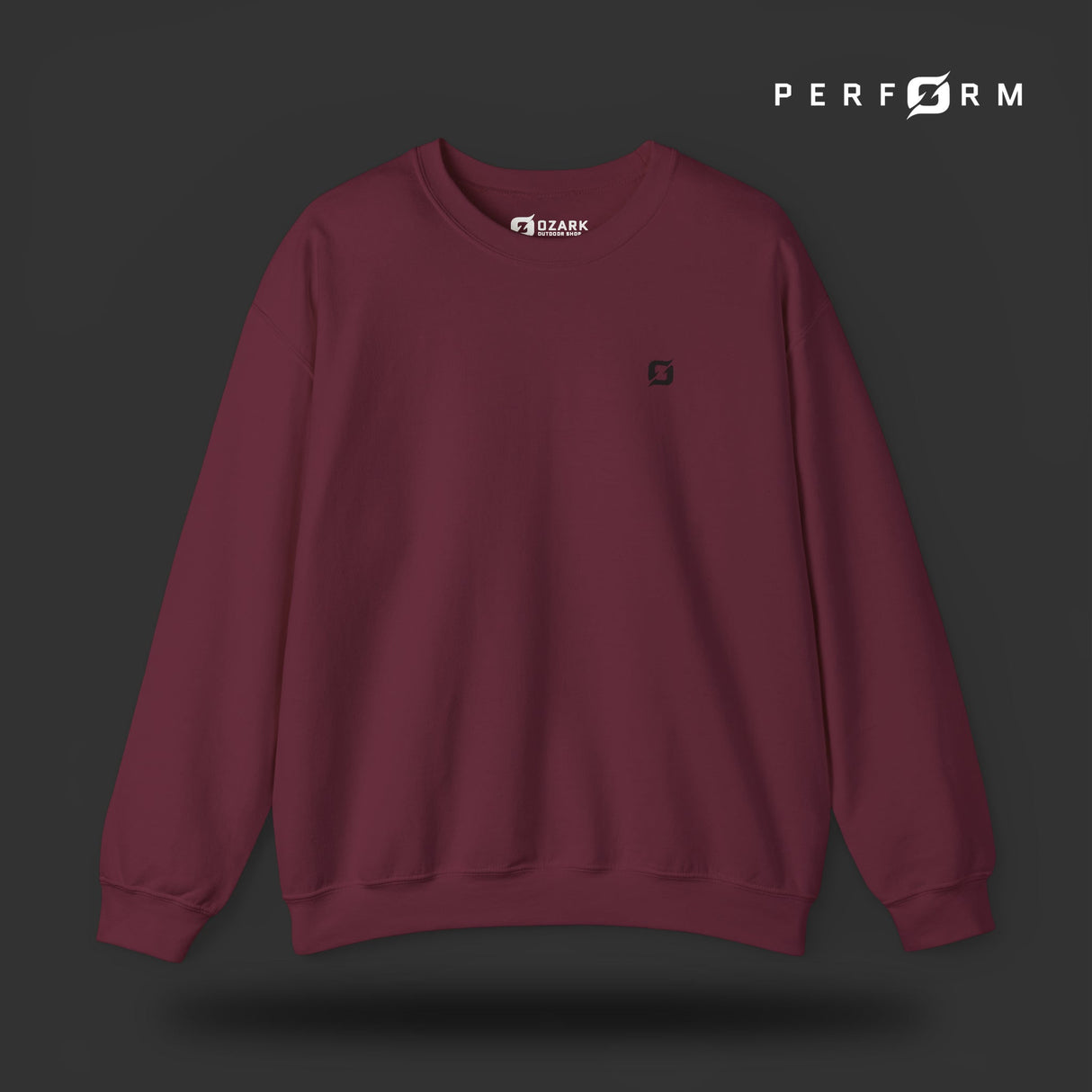 Perform Sweatshirt (Black) - Origin Co.