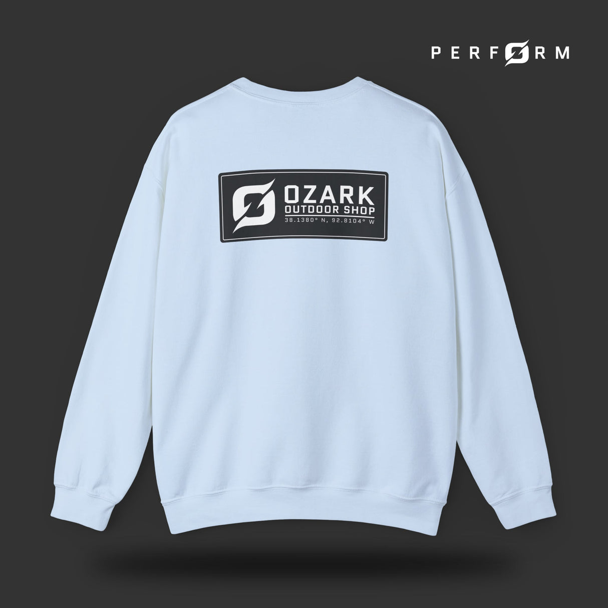 Perform Sweatshirt (Black) - Origin Co.