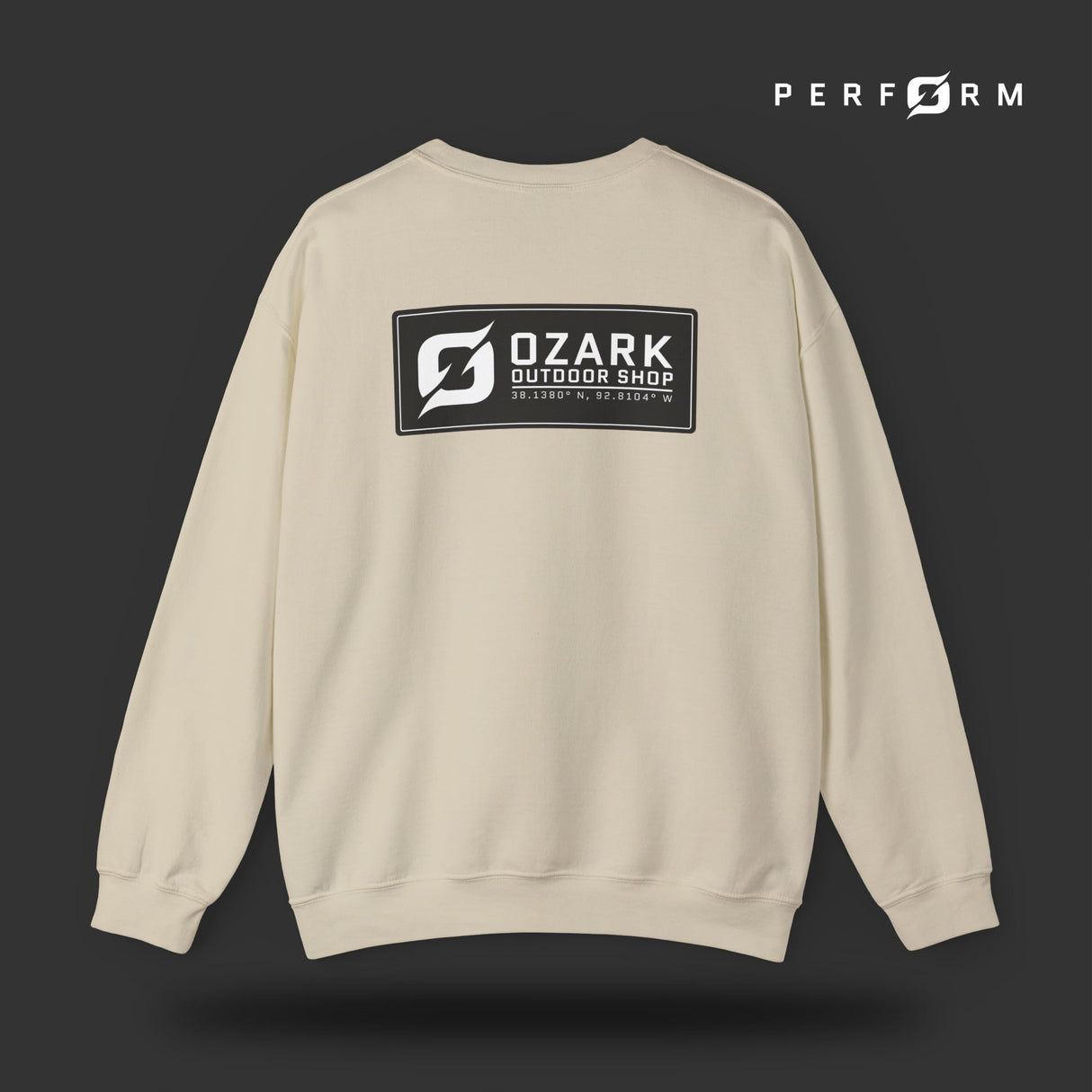 Perform Sweatshirt (Black) - Origin Co.