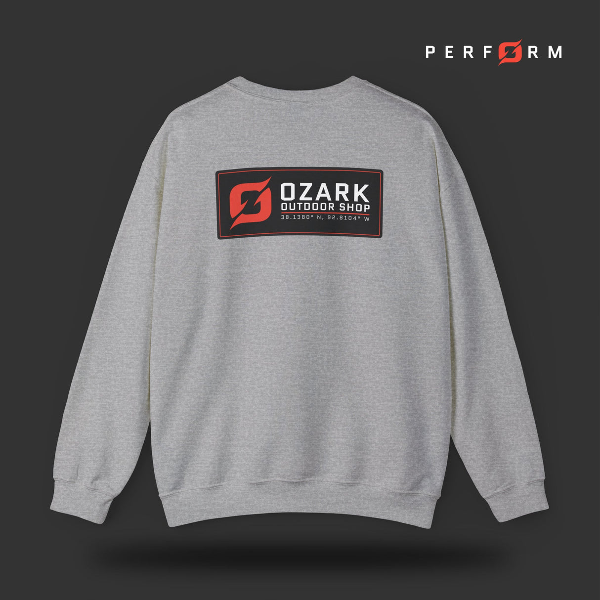 Perform Sweatshirt (Black) - Origin Co.