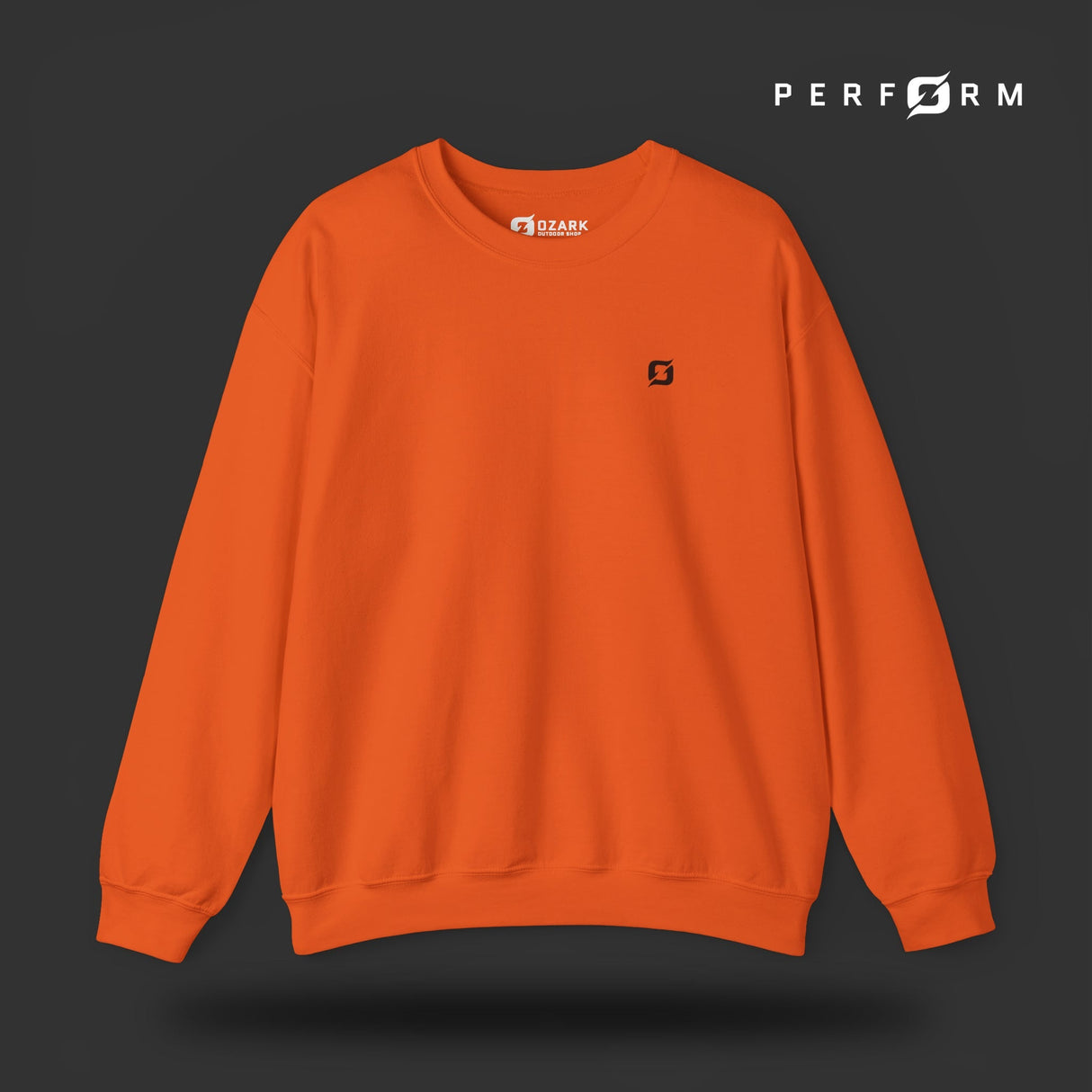 Perform Sweatshirt (Black) - Origin Co.
