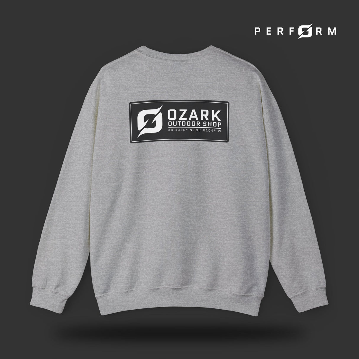 Perform Sweatshirt (Black) - Origin Co.