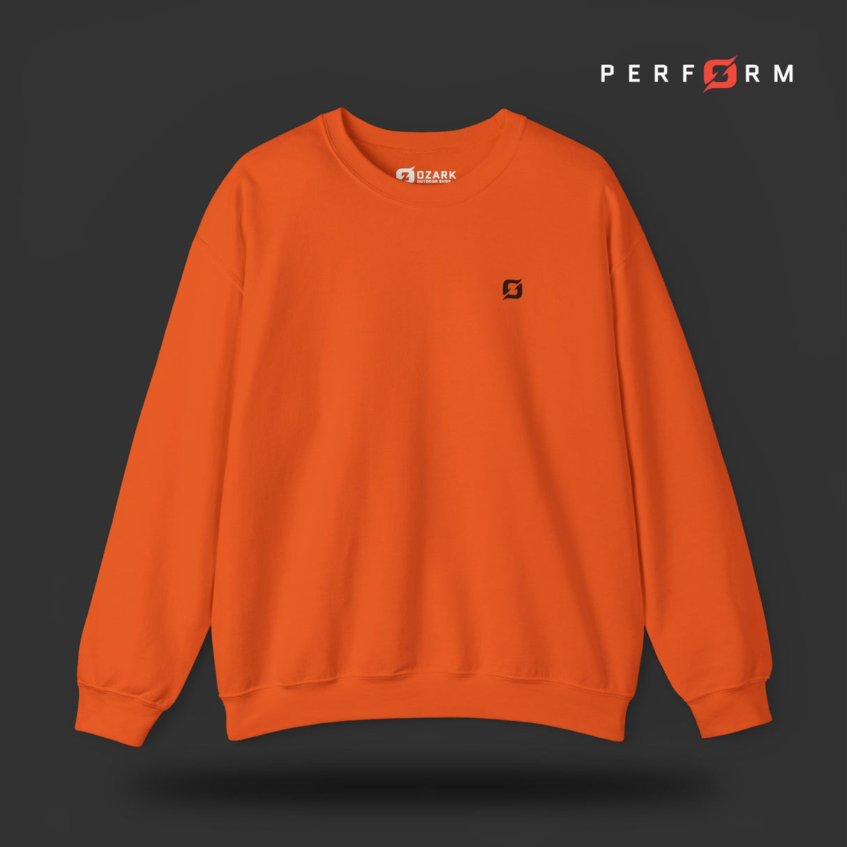 Perform Sweatshirt (Black) - Origin Co.