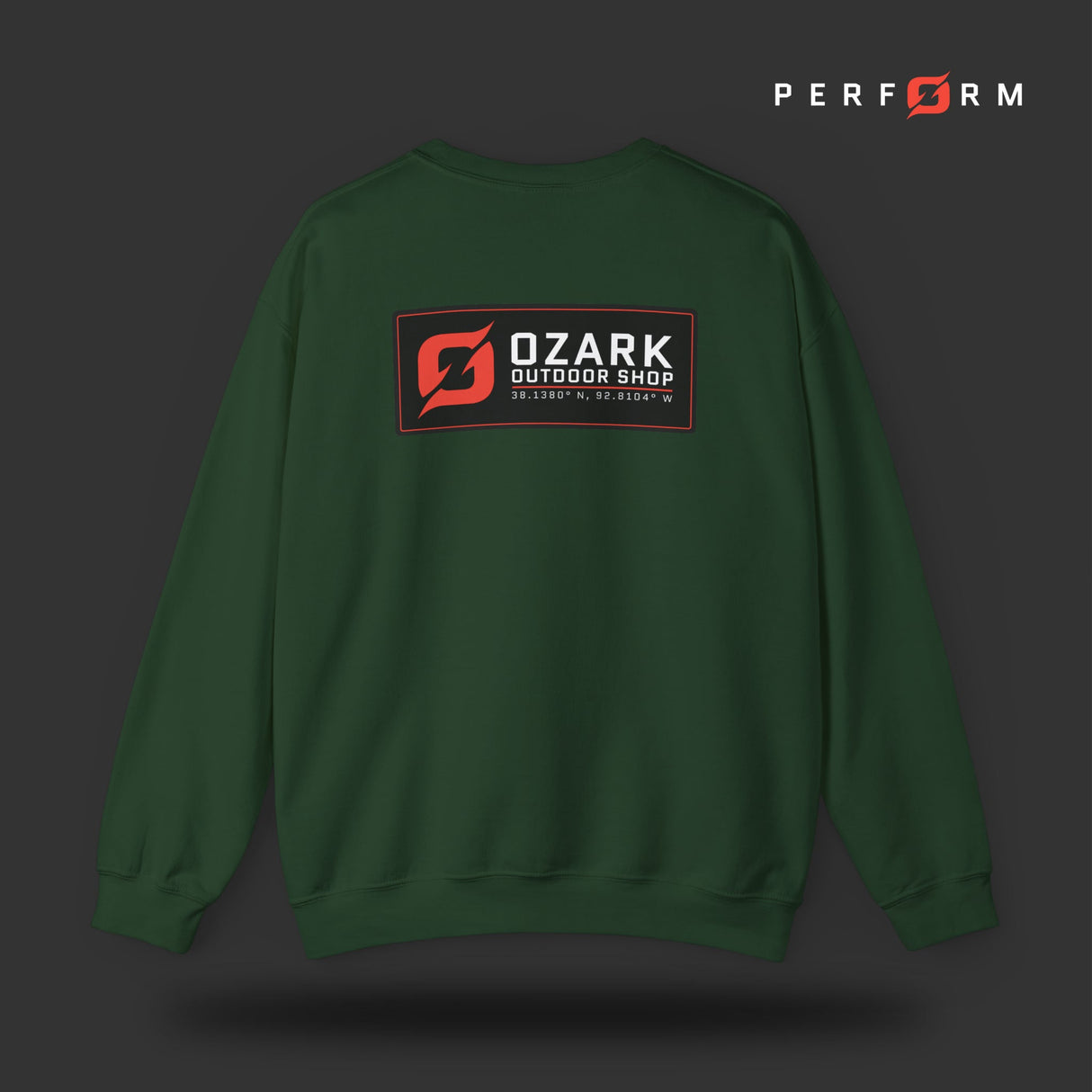 Perform Sweatshirt (Black) - Origin Co.