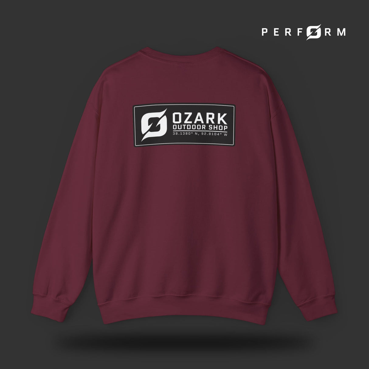 Perform Sweatshirt (Black) - Origin Co.