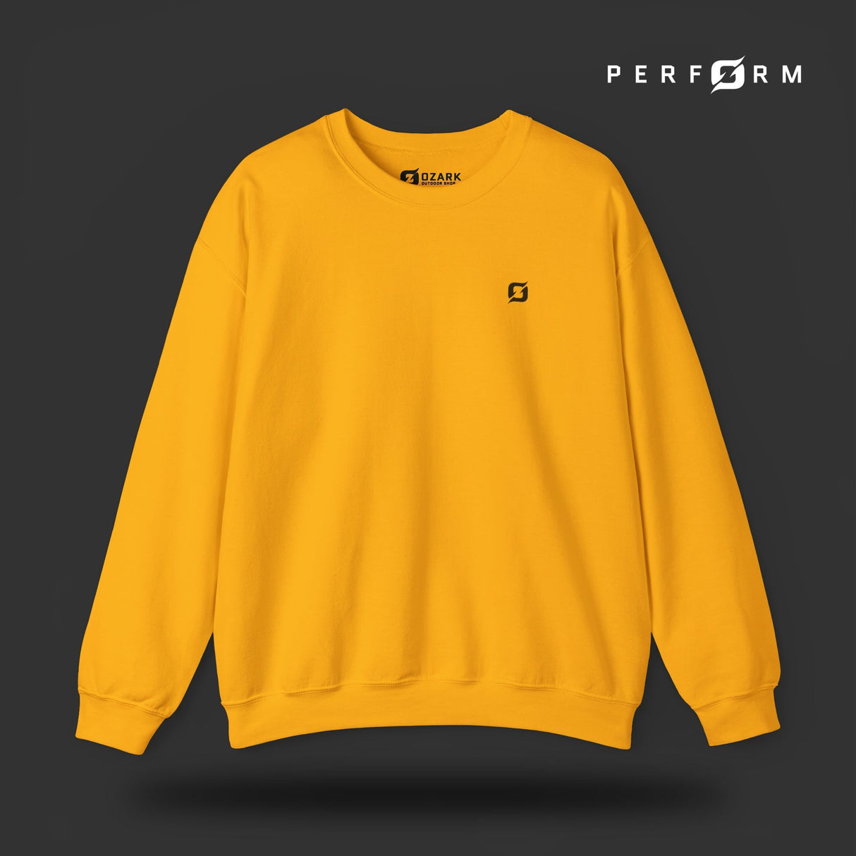 Perform Sweatshirt (Black) - Origin Co.