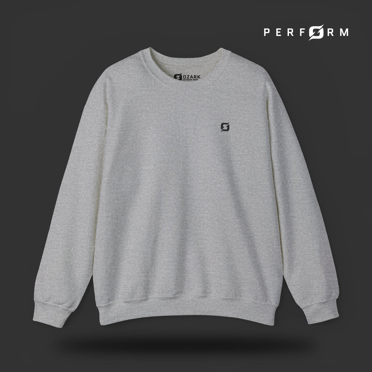 Perform Sweatshirt (Black) - Origin Co.