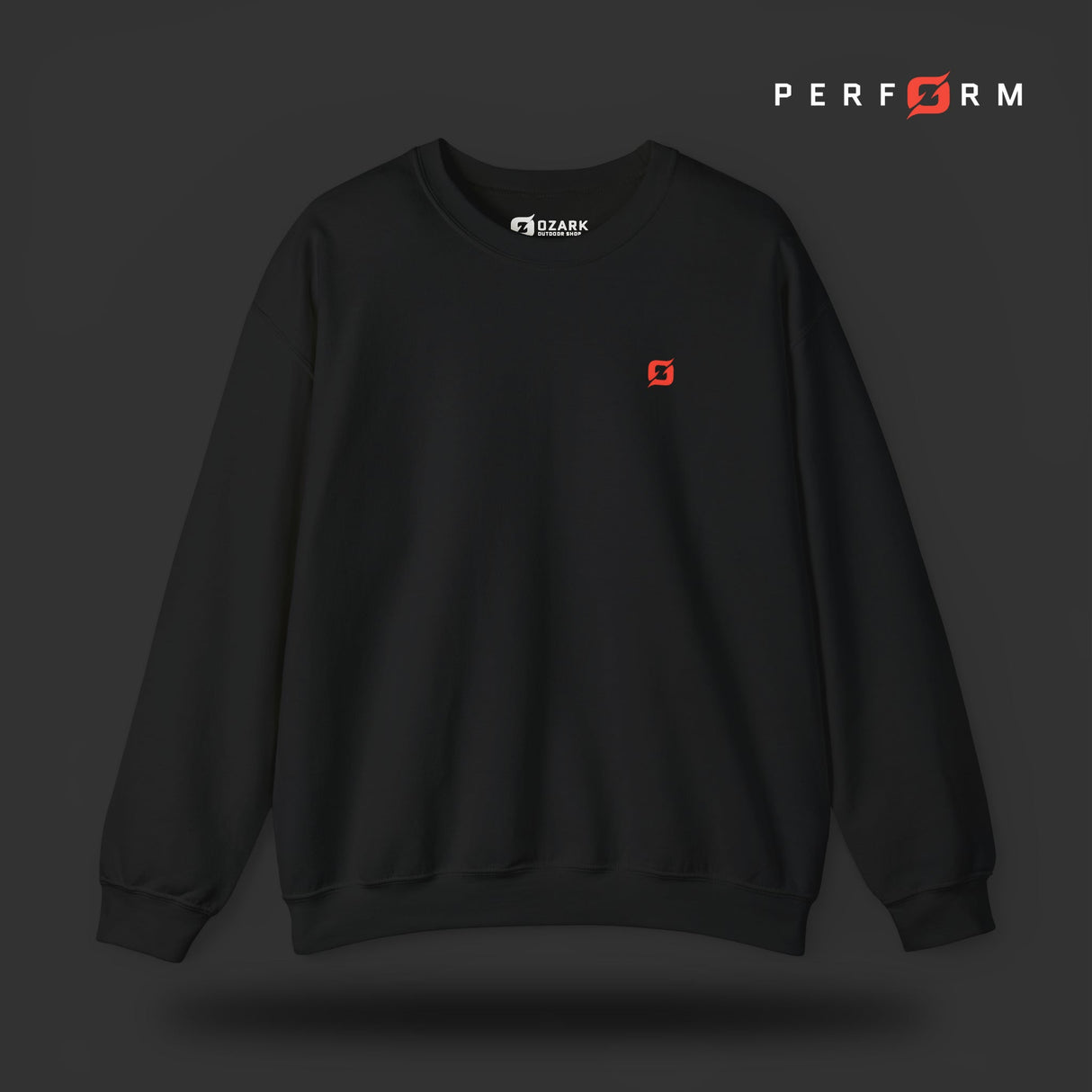 Perform Sweatshirt (Black) - Origin Co.