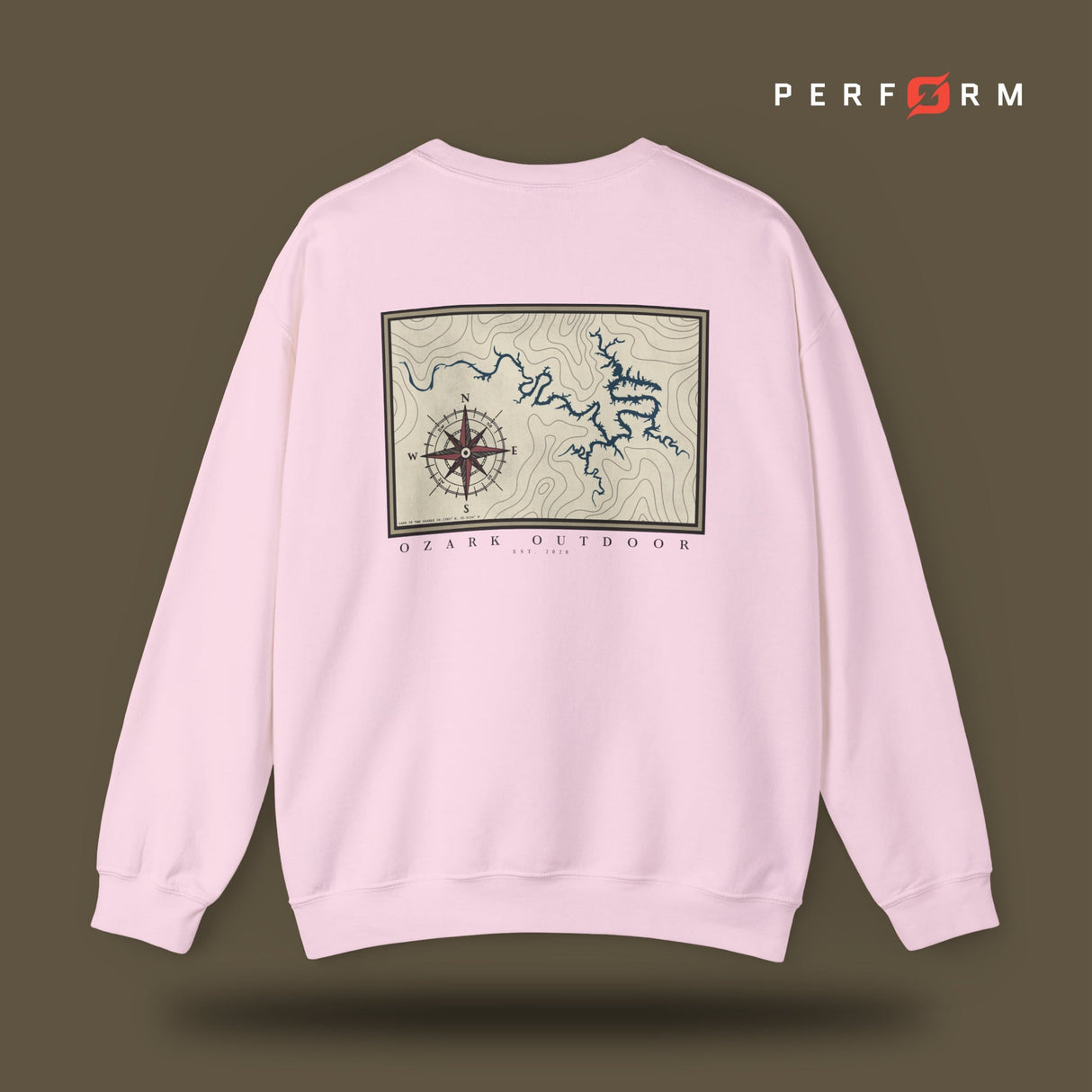 Perform Sweatshirt (Map) - Origin Co.
