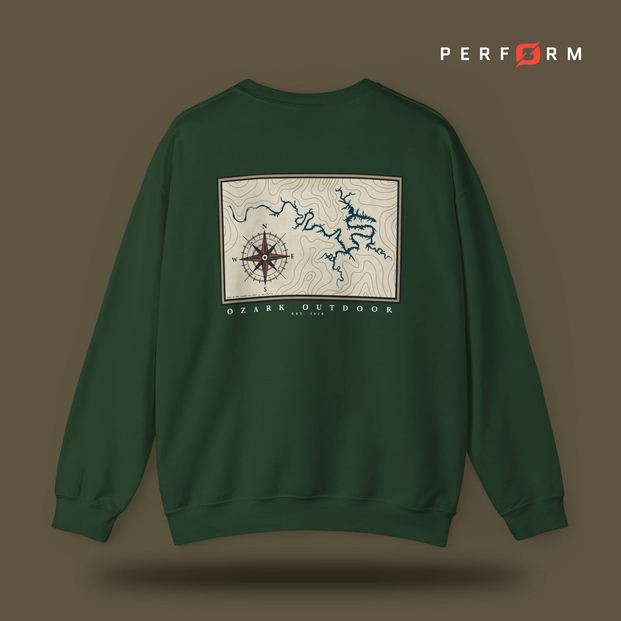 Perform Sweatshirt (Map) - Origin Co.