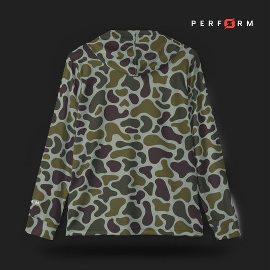NEW Perform+ Hooded Longsleeve (Cloaked) - Ozark Outdoor Apparel Co.