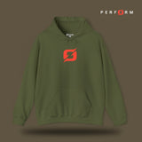 Perform Hooded Sweatshirt (Orange) - Origin Co.